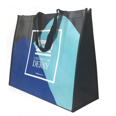 o OEM de 50cm laminou o saco de compras 100gsm não tecido