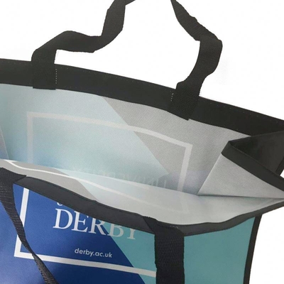 o OEM de 50cm laminou o saco de compras 100gsm não tecido