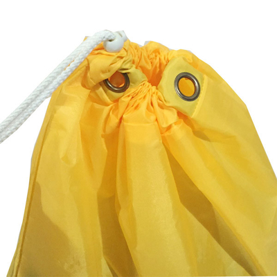 Saco de cordão resistente de pano da polegada do poliéster 210D 22x28