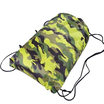 Sacos de cordão de nylon pequenos do poliéster 210D 0.4cm CMYK