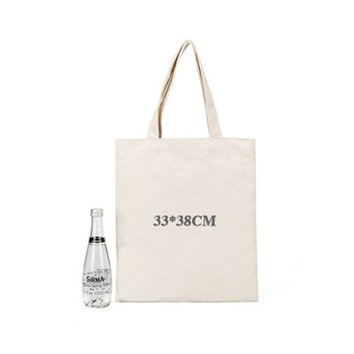 Lona branca Tote Bag do algodão da onça 50x2.5cm do meio 8