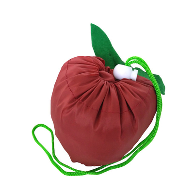 saco de compras de dobramento de nylon da cor 50cm do OEM 210D 1 de 35x55cm