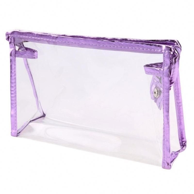Zíper macio 0.15mm do PVC da escola 22x7x15cm Pen Pencil Bag