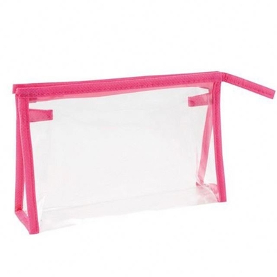 Zíper macio 0.15mm do PVC da escola 22x7x15cm Pen Pencil Bag