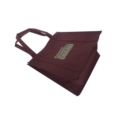 Sacos de compra da tela de tecelagem não de 30x20x33cm 1000pcs 80gms