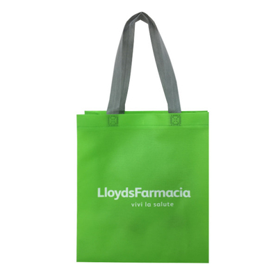 Saco não tecido a favor do meio ambiente de 26x9x32cm 80gsm PP