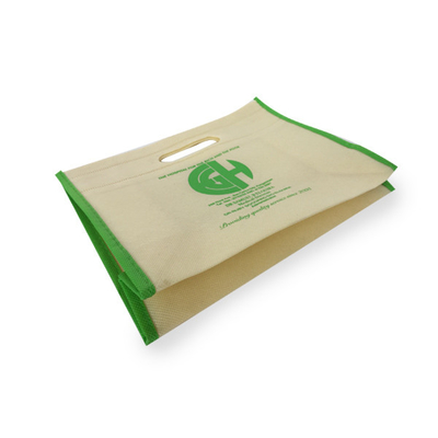 Saco não tecido da soldadura térmica 70gsm PP da impressão 25x9x21cm de CMYK
