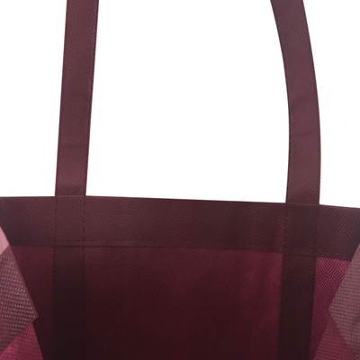 Sacos de compra da tela de tecelagem não de 30x20x33cm 1000pcs 80gms