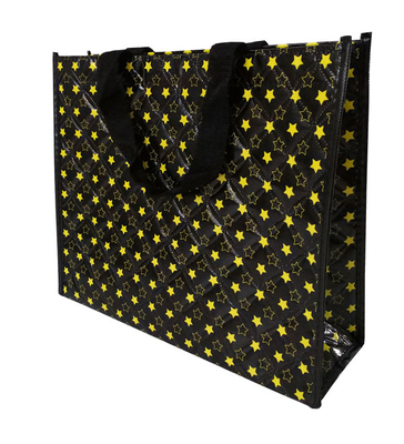 3 saco de compras não tecido da camada 50x2.5cm 40x15x30cm 100gsm PP