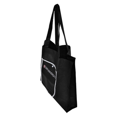 Cordão 120gsm Tote Bags de CMYK 37x10x37cm não tecido