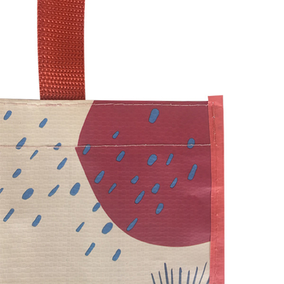 RPET 38x31x16cm 120gsm laminou o polipropileno Tote Bags
