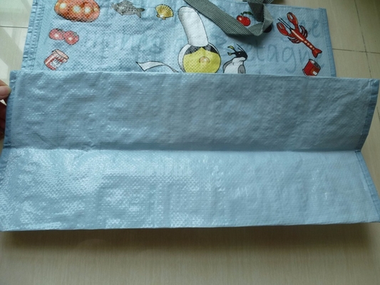 Bopp impresso 15x38cm 120gsm laminou o saco tecido PP