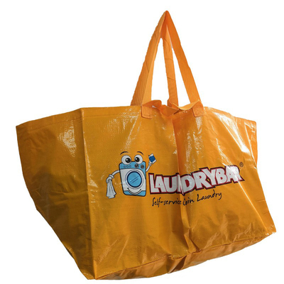 saco tecido PP laminado 80x37x20cm de 100gsm CMYK 2.5x60cm