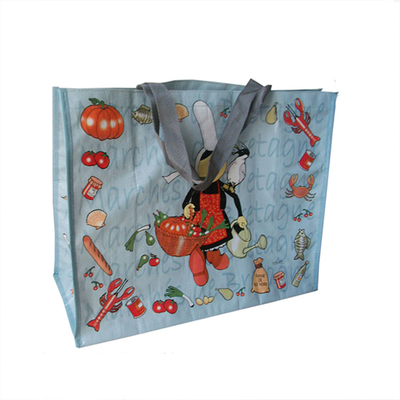 Bopp impresso 15x38cm 120gsm laminou o saco tecido PP