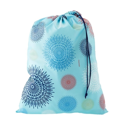 Saco de linho de nylon do cabaz 134T do cordão 24x36cm 0.8cm