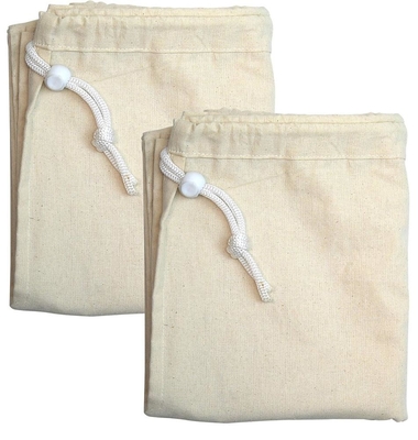 Cordão 3cm do algodão do OEM grande saco do cabaz da lavanderia de 5 onças