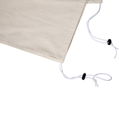 Cordão 3cm do algodão do OEM grande saco do cabaz da lavanderia de 5 onças