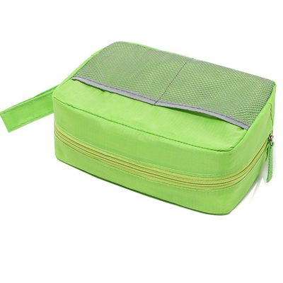 OEM 210D não tecido Mesh Hamper Bag do poliéster 25x12x18cm
