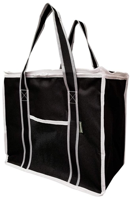 lancheira isolada resistente de 25x15x20cm RPET CMKY 160gsm