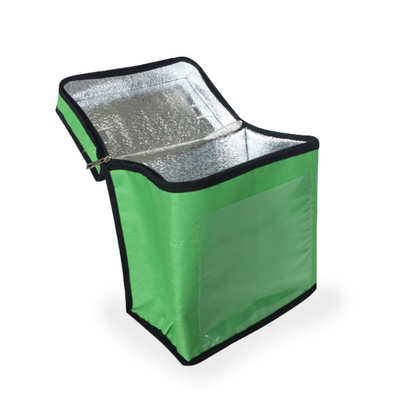 o poliéster 600D almoça sacos mais frescos amigáveis do PVC 24x15x28cm Eco