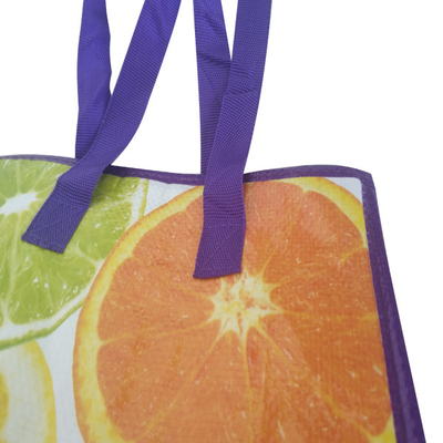 O OEM 100pcs impermeável 23x26x16cm isolou Tote Lunch Bag