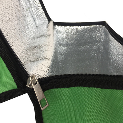 o poliéster 600D almoça sacos mais frescos amigáveis do PVC 24x15x28cm Eco