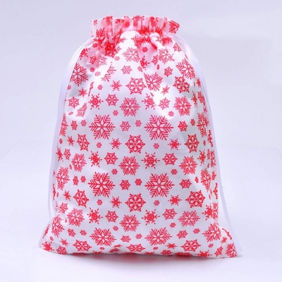 Saco de cordão da camuflagem do PE 20cm do OEM do Natal 120x0.4cm