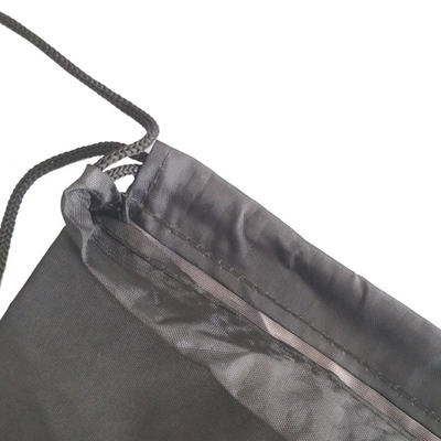 Saco de cordão colorido da camuflagem do OEM 210D 34x40cm do logotipo