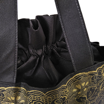 Saco de cordão da camuflagem 160gsm de BSCI CMYK 25x30x13cm