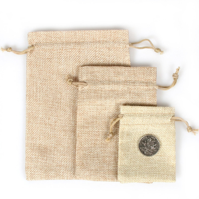 Saco de cordão pequeno da camuflagem do algodão 15x20cm 50pcs 60cm