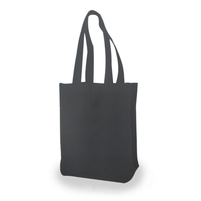 Saco preto do vinho da garrafa do PE 18x9x27cm CMYK 2 da lona