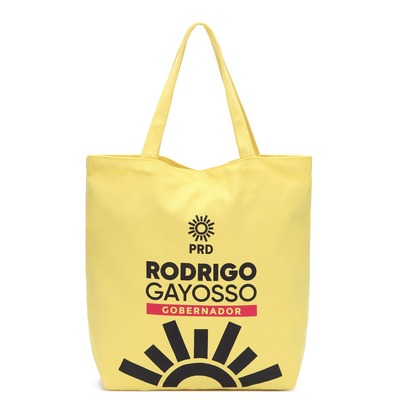 8 o algodão amarelo geométrico da onça 40x11x34.5cm recicla o saco