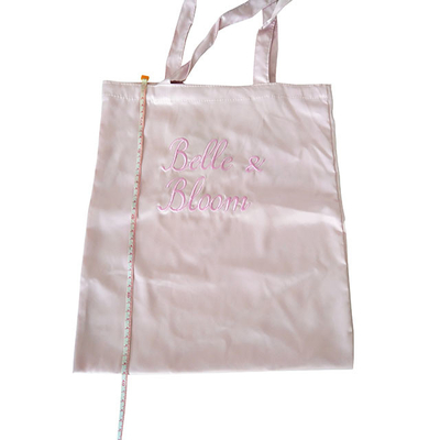 O algodão do branco 50x2.5cm BSCI PRET 4OZ recicla o saco
