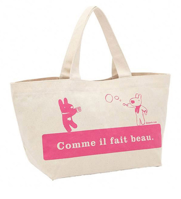Grande 12 lona pesada Tote Bags Bulk da onça CMYK 50x2.5cm