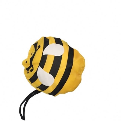 Saco de compras de dobramento de nylon colorido dos peixes 210D 40x50cm CMYK