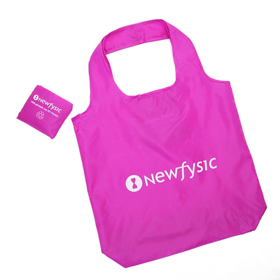O grande nylon da propaganda 210D 12x10cm dobra acima Tote Bag