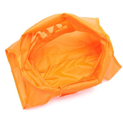 Saco de compras 210D dobrável impermeável do poliéster 12x10cm