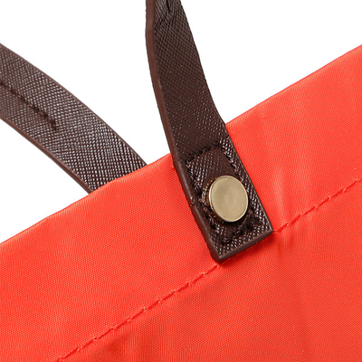 Cliente não tecido 35x15x35cm 210D Tote Bag dobrável