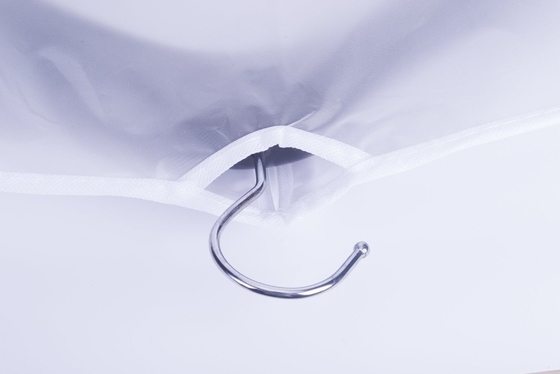 Terno não tecido branco do saco dos vestidos 120x52cm CMYK PEVA do fechamento