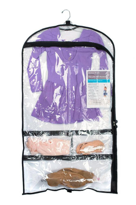 Tampa não tecida do terno do PVC 0.1mm 45x90cm do traje da dança