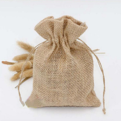 Saco de compras da juta da corda do cordão 20cm 50cm