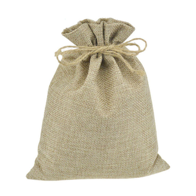 Saco de compras da juta da corda do cordão 20cm 50cm