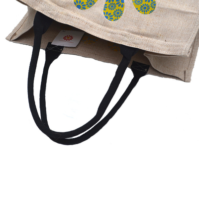 Sacos de compras de linho de compra da juta de 30x40cm 50cm