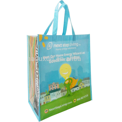 Saco não tecido impermeável da propaganda 30x10x40cm 70gsm RPET