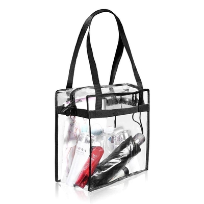 Saco do lápis do PVC do supermercado 0.2mm Tote Beautiful 35x14x38mm
