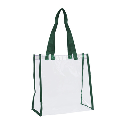 Saco plástico colorido do lápis do PVC do totalizador 30x10x37cm CMYK do punho