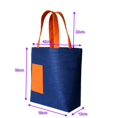 35x39.5cm de compra Tote Bag sentido 30x40x10cm amarelo