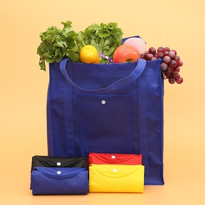 O supermercado segura o saco não tecido 40x40x10cm dobrável de 30cm
