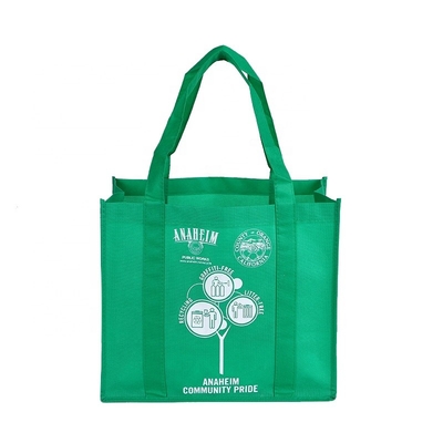O supermercado segura o saco não tecido 40x40x10cm dobrável de 30cm