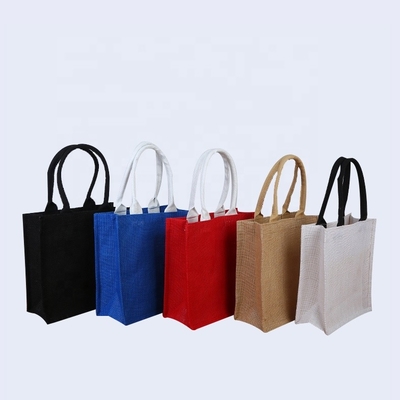 Saco de compras da juta de CMYK